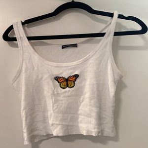 Brandy Melville Butterfly Tank